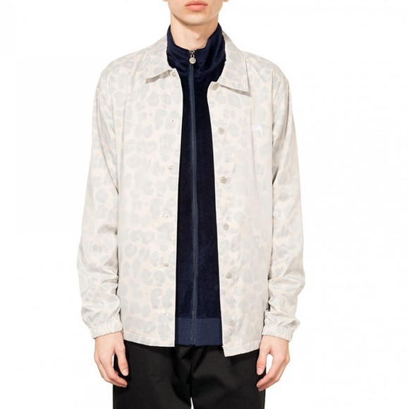 Stussy Other - stussy transparent coach jacket new leopard m
